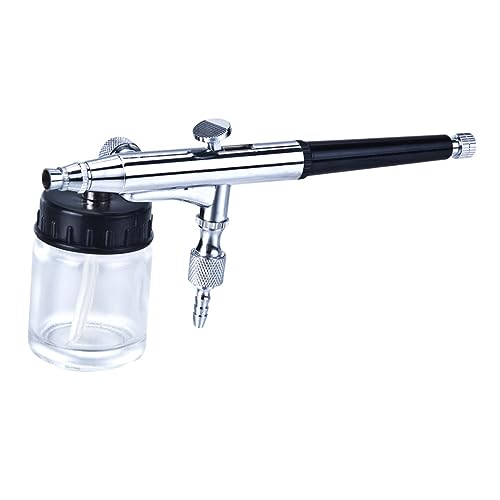 Uonlytech Airbrush Spray Paint Kit Tragbares Dual-Brush Set Für Nail Art Kunst Und Dekoration Mit Präzisionssteuerung Und Langlebiger Bauweise von Uonlytech