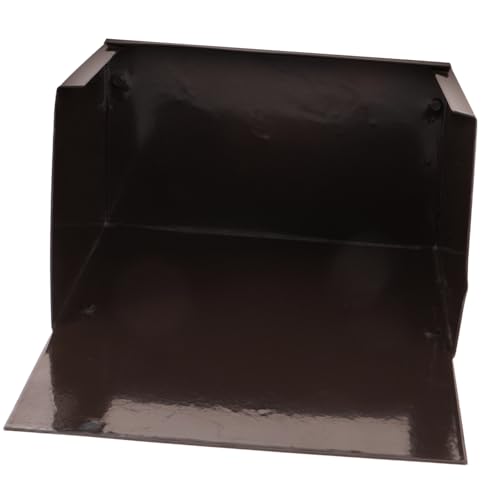 Uonlytech Aluminium Gully Splash Block für Fallrohr Robustes Regenrinnen spritzschutz Einfache Montage Boden Fundamentschutz für Haus Außenbereich Bodenablauf von Uonlytech