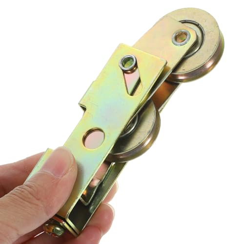 Uonlytech Aluminiumlegierung Tür Fenster schiebetürrolle Leises Lager rad mit Hoher Haltbarkeit für Schiebetürbeschlag und Laufleiste Zuhause Büro von Uonlytech