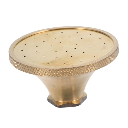 Uonlytech Antiker Messing Duschkopf Handbrause Single Spray Wassersparend Vintage Stil Einfache Montage Für Badezimmer Dekorationszwecke von Uonlytech