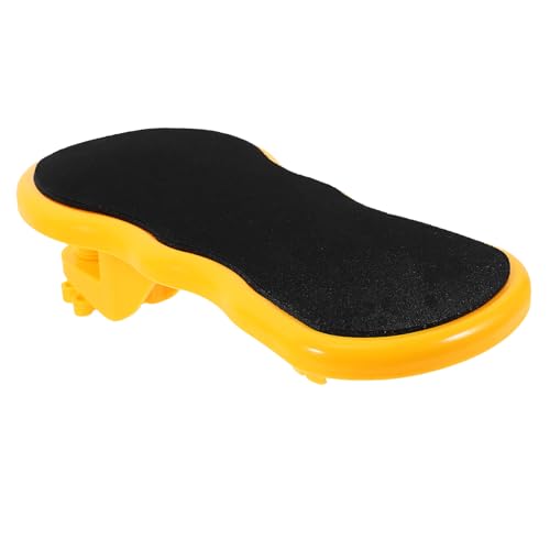 Uonlytech Armstütze Für Computertisch Ergonomisch Einstellbar Schreibtisch-armauflage Erweitert Unterstützt Rotierend Verlängerung Ruht Armlehnen Ausruhen Geformt Yellow Pp von Uonlytech