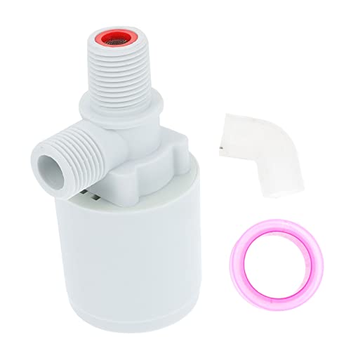 Uonlytech Automatisches Floatventil für Wassertanks Wasserstandkontrollventil Vertikal Dichtband und Bogen Vielseitig Einsetzbar für Pools und Fischtanks von Uonlytech