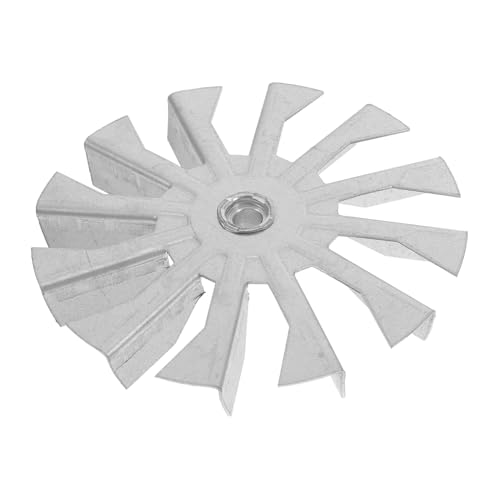 Uonlytech Axial Blower Lüfterblatt Verzinktes Eisen Ersatzlüfterblatt für Kühlungsturm und Motorkühlsysteme Einfach zu Installieren Langlebig und Präzise Gefertigt von Uonlytech