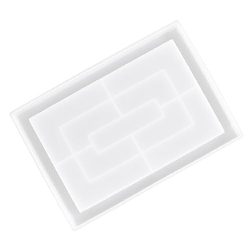 Uonlytech Basisform Für Blumentöpfe Schalenform Tablett Untersetzer Epoxid-kunstform Silikonform Selber Machen Handgefertigte Form Diy Zubehör Kristall-epoxy-form Blumenhalterform Kieselgel von Uonlytech