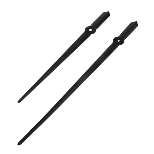 Uonlytech Beschichtete Kurze Quarzuhrzeiger für DIY Wanduhr Reparatur Langlebig Robust für Heim Uhrwerke Selbsteinbau von Uonlytech