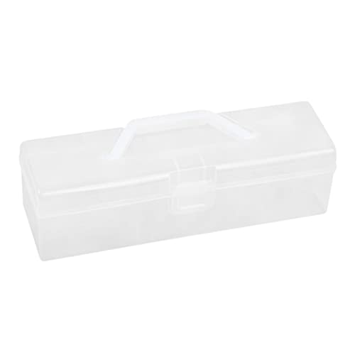 Uonlytech Broschen Aufbewahrungsbox Kunststoff Medaillen Organizer Transparenter Aufbewahrungskoffer für Abzeichen und Brustnadeln Kompakt und für Schlafzimmer und Büro von Uonlytech