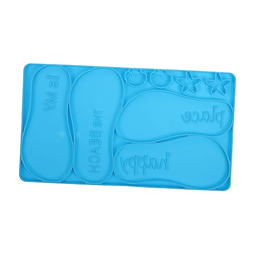 Uonlytech DIY Slipper Wanddekoration Epoxidharz Silikonform Bastelmaterial für Eigene Hausschuh Ornamente Langlebig und Einfach zu Entformen Blau Uonlytech DIY Slipper Wanddekoration Epoxidharz Silikonform Bastelmaterial für Eigene Hausschuh Ornamente Langlebig und Einfach zu Entformen Blau von Uonlytech