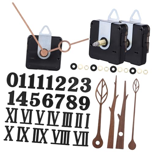Uonlytech DIY Uhrwerk Präziser Mechanismus Zum Austausch Von Wanduhr-werkteilen Mit Robusten Zeigern Und Motor Einfaches Bastelkit Für Langlebige Zeitmessung von Uonlytech