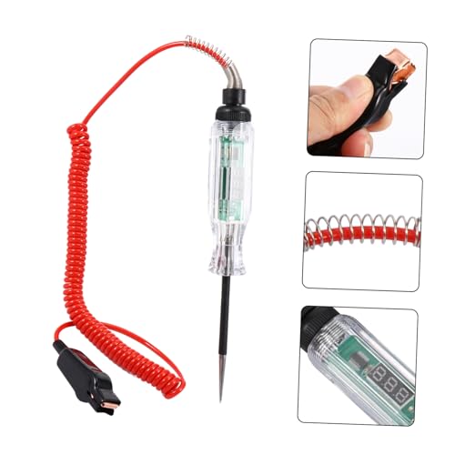 Uonlytech Digitales Auto Volt Messgerät mit LCD Display Flexibles Kabel Positive und Negative Polanzeige Langlebiges Fahrzeug Spannungstester Diagnosewerkzeug für Kfz Elektroprüfung Uonlytech Digitales Auto Volt Messgerät mit LCD Display Flexibles Kabel Positive und Negative Polanzeige Langlebiges Fahrzeug Spannungstester Diagnosewerkzeug für Kfz Elektroprüfung von Uonlytech