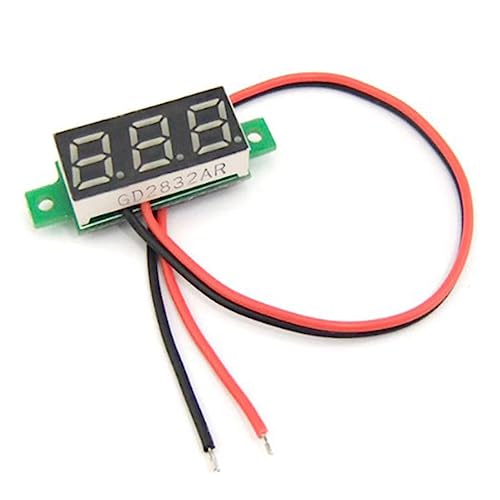 Uonlytech Auto Spannungsmesser Rote Digital Voltmeter Tester 2 5-30v 0 28 Anzeige Uonlytech Auto Spannungsmesser Rote Digital Voltmeter Tester 2 5-30v 0 28 Anzeige von Uonlytech