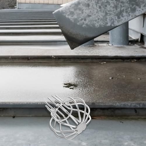 Uonlytech Edelstahl Bodenablauf Filter Material Langlebig Rostfrei Dachablauf Siebnetz Regenwasserfilter Anti für Außenbereich und Spüle von Uonlytech