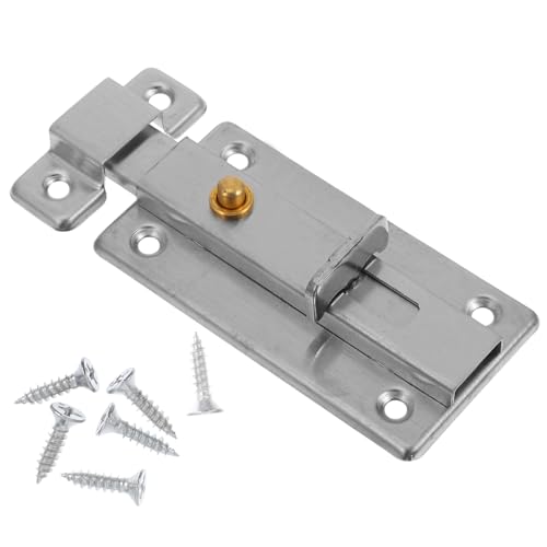 Uonlytech Edelstahl Türschloss Doppelkopf Türriegel Robuster Türverschluss Vielseitig Einsetzbar für Innentüren Einfache Montage und Langlebig für zusätzliche Privatsphäre Uonlytech Edelstahl Türschloss Doppelkopf Türriegel Robuster Türverschluss Vielseitig Einsetzbar für Innentüren Einfache Montage und Langlebig für zusätzliche Privatsphäre von Uonlytech