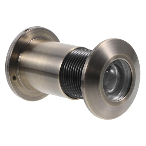 Uonlytech Einstellbarer Türspion aus Zinklegierung mit Weitwinkel linse und Sichtschutz für Haustüren Hotels und Wohnungen Retro Finish in Antik Langlebig und Hochauflösend Uonlytech Einstellbarer Türspion aus Zinklegierung mit Weitwinkel linse und Sichtschutz für Haustüren Hotels und Wohnungen Retro Finish in Antik Langlebig und Hochauflösend von Uonlytech