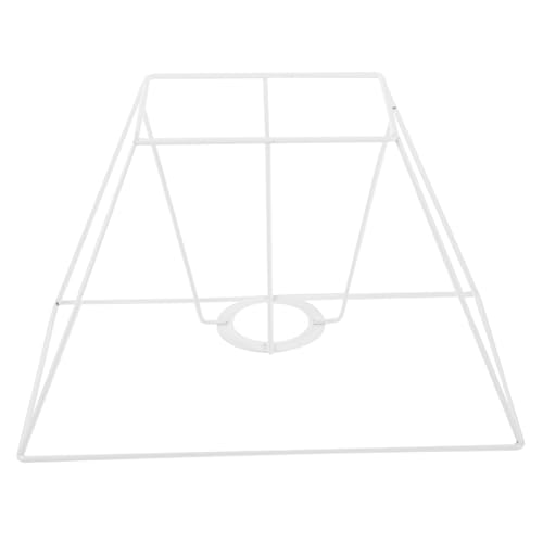 Uonlytech Eisen Lampenschirm Gestell Form Metallrahmen DIY Lampenschirm Halterung für Tischlampen Stabiles Formbeständiges Lampenrahmen Zubehör für Wohn und Gastronomiedeko von Uonlytech
