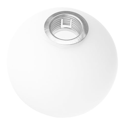 Uonlytech Ersatz glas lampenschirm Rund Einfacher Einzelmund Lampenschirm Kompatibel mit Fassung Dekorative Glasabdeckung für Pendel Deckenleuchten Leicht und Vielseitig für Wohnraum und von Uonlytech