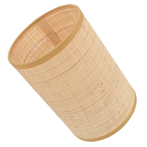Uonlytech Ersatzlampenschirm Rattan Lampenaufsatz für Tischlampe Stehlampe Robuster Dekorativer Lampenschirm für Schlafzimmer Restaurants Bars und Uonlytech Ersatzlampenschirm Rattan Lampenaufsatz für Tischlampe Stehlampe Robuster Dekorativer Lampenschirm für Schlafzimmer Restaurants Bars und von Uonlytech