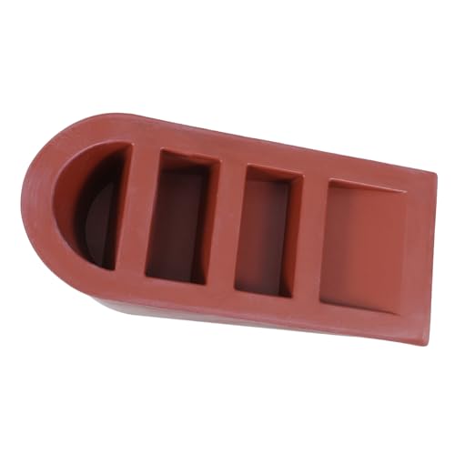 Uonlytech Extra Großer Türstopper Keil aus Robustem Gummi für Schwere Türen Rutschfest und Stabil Verhindert Zufalls schließen für Zuhause Garage und Lagerbereiche von Uonlytech