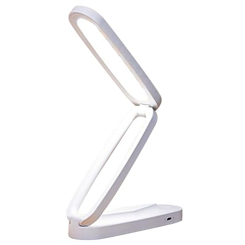 Uonlytech Faltbare LED Tischlampe USB Wiederaufladbare Leselampe mit Touch Steuerung Dimmbar Nachttischlampe für Schlafzimmer und Studium Sanftes Licht Augenschutz Elegantes Design von Uonlytech