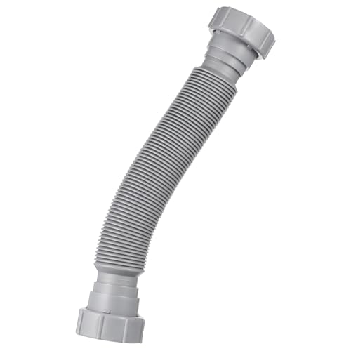 Uonlytech Flexibler Doppelköpfiger Küchenablaufschlauch aus Langlebigem Kunststoff Hitze Chemikalienbeständig Ausziehbar und Anpassbar für Waschbeckenabfluss und Rohrverbindung von Uonlytech