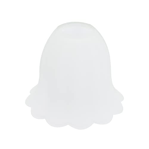 Uonlytech Frosted Glass Lampenschirm Blumenform Lampenabdeckung Für Pendelleuchten Und Wandleuchten Für Wohnzimmer Und Schlafzimmer Sorgt Für Sanftes Licht Und Elegante Atmosphäre von Uonlytech