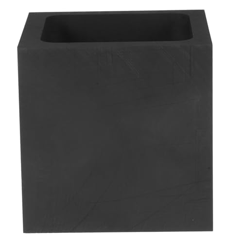 Uonlytech Graphit tiegel form Veredelung von Schrott Nichteisenmetallform Schmelzform aus Metall Gießen von Silberformen Kokillen zum Gießen von Metall Graphitform Black von Uonlytech