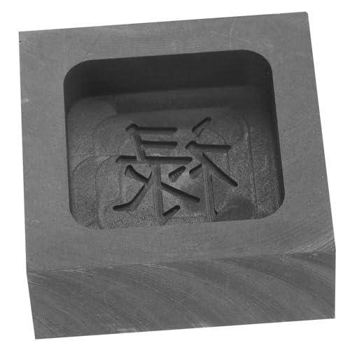 Uonlytech Graphittiegel Graphitform Barren Werkzeug Schmelzendes Silberangebot Goldform gießen Schmelzender Goldschimmel Gussformen Worte formen Graphit-Wörterform Black Uonlytech Graphittiegel Graphitform Barren Werkzeug Schmelzendes Silberangebot Goldform gießen Schmelzender Goldschimmel Gussformen Worte formen Graphit-Wörterform Black von Uonlytech