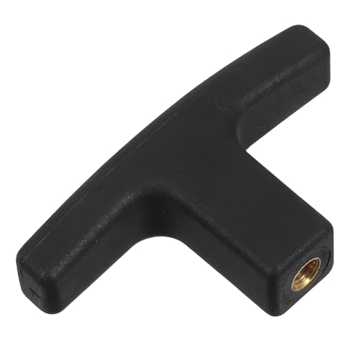 Uonlytech Griff Kunststoff Ersatzgriff mit Innengewinde Strukturierte T Form Rutschfester Möbelgriff für Schränke Wohnmobil Abwasserventile und Rasenmäherstartgriff Uonlytech Griff Kunststoff Ersatzgriff mit Innengewinde Strukturierte T Form Rutschfester Möbelgriff für Schränke Wohnmobil Abwasserventile und Rasenmäherstartgriff von Uonlytech