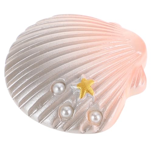 Uonlytech Großes DIY Kühlschrankmagnet Shell Design Ornament aus Künstlicher Perlmutt Schale Stabile Meeresthema Deko für Wohnzimmer und Esstisch Platzsparendes Detailreiches Fridge von Uonlytech