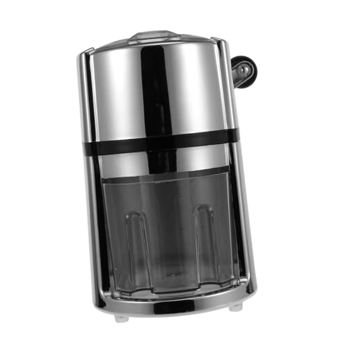 Uonlytech Handkurbel Eiscrusher aus Abs und Edelstahl Manueller Eiszerkleinerer für Haushalt Tragbarer Ice Shaver mit Langlebigen Klingen Einfach zu Reinigen für Slush und Erfrischende Uonlytech Handkurbel Eiscrusher aus Abs und Edelstahl Manueller Eiszerkleinerer für Haushalt Tragbarer Ice Shaver mit Langlebigen Klingen Einfach zu Reinigen für Slush und Erfrischende von Uonlytech