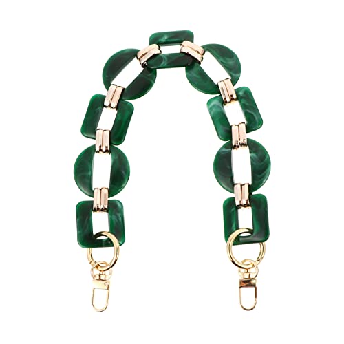 Uonlytech Harz Bag Chain Abnehmbare Handtaschenkette Hochwertigem Grünem Harz Einzigartige Handtaschendekoration mit Retro Stil und Einfacher Installation Uonlytech Harz Bag Chain Abnehmbare Handtaschenkette Hochwertigem Grünem Harz Einzigartige Handtaschendekoration mit Retro Stil und Einfacher Installation von Uonlytech