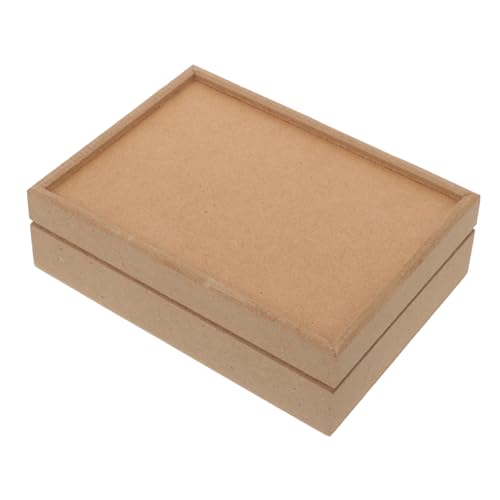 Uonlytech Holzkiste Unbehandelt Kleine Holzkiste Mit Deckel Aufbewahrungsbox Aus Holz Zum Bemalen Und Gestalten Holzbehälter Für Aufbewahrung Und Dekoration Uonlytech Holzkiste Unbehandelt Kleine Holzkiste Mit Deckel Aufbewahrungsbox Aus Holz Zum Bemalen Und Gestalten Holzbehälter Für Aufbewahrung Und Dekoration von Uonlytech