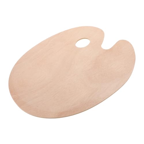 Uonlytech Holzmalpalette für Acrylfarben Robuste Langlebige Mischpalette Holz für Künstler und Anfänger für Farbvermischung und Kreative Projekte Uonlytech Holzmalpalette für Acrylfarben Robuste Langlebige Mischpalette Holz für Künstler und Anfänger für Farbvermischung und Kreative Projekte von Uonlytech