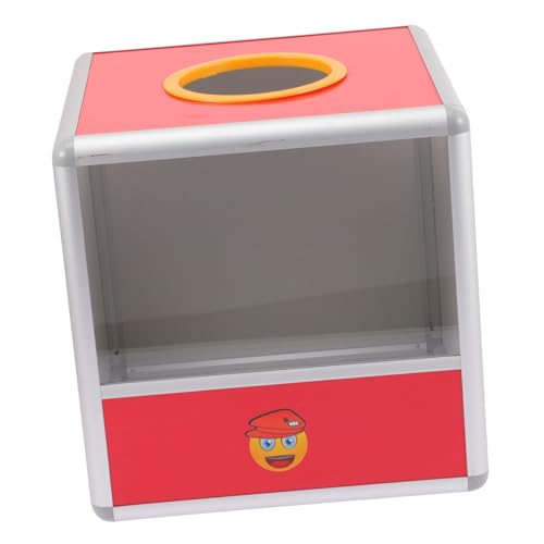Uonlytech Kasten Aluminiumlegierungspreisbox Container Polling-Container Lotteriefall Vorratsbehälter Einbrennlackplatte mit mittlerer Faser von Uonlytech