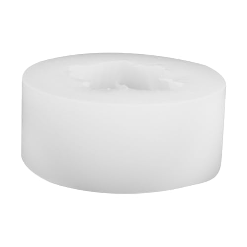Uonlytech Kerzenform Gießform Für Kerzenständer Silikonformguss Duftende Kerzenständerform Stellen Sie Ihr Eigenes Kerzenset Her Candlestick Silicon -modell Harzhaarblumenform Weiß Kieselgel von Uonlytech