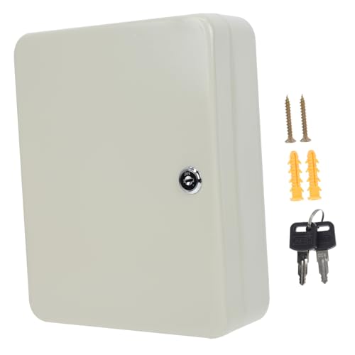 Uonlytech Key Storage Box Mit Fächern Schlüsselmanagement-Box Zur Wandmontage Sichere Aufbewahrung Für Autoschlüssel Und Raum-schlüssel Sicherheitskästchen Mit Codeschloss Organisationstool von Uonlytech
