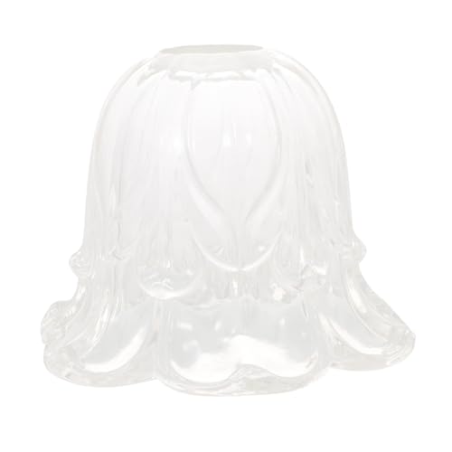 Uonlytech Klarer Mattschimmernder Blumen-lampenschirm Aus Glas Für Deckenleuchten Kronleuchter Und Wandleuchten Stilvolle Raumdekoration Für Wohn Und Schlafzimmer Uonlytech Klarer Mattschimmernder Blumen-lampenschirm Aus Glas Für Deckenleuchten Kronleuchter Und Wandleuchten Stilvolle Raumdekoration Für Wohn Und Schlafzimmer von Uonlytech