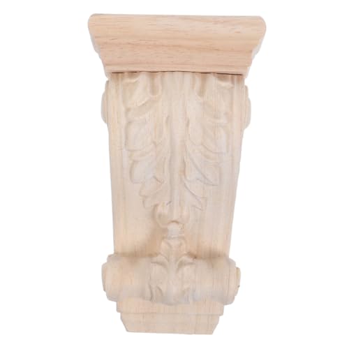 Uonlytech Klassischer Kleiner Holz wandkonsole mit Europäischem Schnitzdekor Handgefertigte Holzkonsolen für Regale und Möbel Rustikale Wandhalterung mit Feiner Holzschnitzerei Uonlytech Klassischer Kleiner Holz wandkonsole mit Europäischem Schnitzdekor Handgefertigte Holzkonsolen für Regale und Möbel Rustikale Wandhalterung mit Feiner Holzschnitzerei von Uonlytech