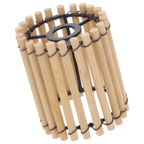 Uonlytech Kleiner Handgefertigter Lampenschirm Traditionell Gewebt Warmes Licht für Teestuben Natürlicher Eleganter Lampenschirm als Ersatz für Tischlampen Uonlytech Kleiner Handgefertigter Lampenschirm Traditionell Gewebt Warmes Licht für Teestuben Natürlicher Eleganter Lampenschirm als Ersatz für Tischlampen von Uonlytech