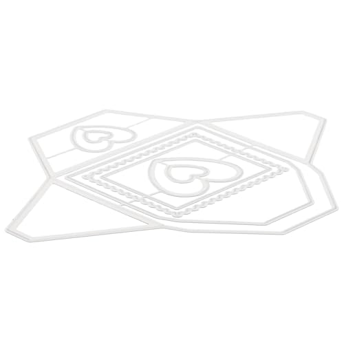 Uonlytech Kleine Umschlagform Aus Kohlenstoffstahl Für Bastelarbeiten DIY Schablone Zum Schneiden Für Scrapbooks Und Albumdekorationen von Uonlytech