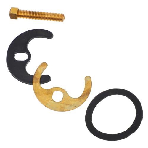 Uonlytech Küchenarmaturen Montagekit aus Vollkupfer mit Pferdeeisen form Langlebige Wasserhahn Unterlegscheibe und Mutter Geeignet für Küchenreparaturen und Sanitärinstallation Uonlytech Küchenarmaturen Montagekit aus Vollkupfer mit Pferdeeisen form Langlebige Wasserhahn Unterlegscheibe und Mutter Geeignet für Küchenreparaturen und Sanitärinstallation von Uonlytech