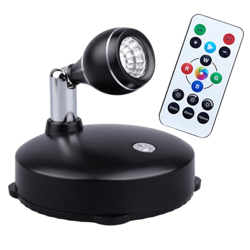 Uonlytech LED Akku Strahler mit Fernbedienung USB Wiederaufladbarer LED Projektor Licht für Galerie Restaurant und Ausstellungsbeleuchtung Einstellbarer Spot Strahler aus Hochwertigem Abs Uonlytech LED Akku Strahler mit Fernbedienung USB Wiederaufladbarer LED Projektor Licht für Galerie Restaurant und Ausstellungsbeleuchtung Einstellbarer Spot Strahler aus Hochwertigem Abs von Uonlytech