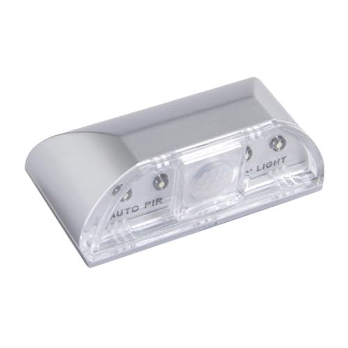 Uonlytech LED Türschloss Lampe mit Pir Bewegungsmelder Kabellose Keyhole Light Automatische Sensorleuchte für Flur Treppe Küche Batteriebetrieben Silberfarben Einfache Montage Uonlytech LED Türschloss Lampe mit Pir Bewegungsmelder Kabellose Keyhole Light Automatische Sensorleuchte für Flur Treppe Küche Batteriebetrieben Silberfarben Einfache Montage von Uonlytech