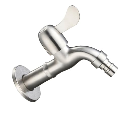 Uonlytech Längerer Wasserhahn für Waschmaschinen Hochwertiger Rostfreier Kaltwasserhahn mit Hoher Festigkeit und Einfacher Installation für Badezimmer und Waschküchen Uonlytech Längerer Wasserhahn für Waschmaschinen Hochwertiger Rostfreier Kaltwasserhahn mit Hoher Festigkeit und Einfacher Installation für Badezimmer und Waschküchen von Uonlytech