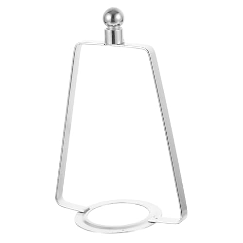 Uonlytech Lampenhalter Metall Lampenschirmhalter Rostfrei Lampenschirmrahmen Vintage Stil Für Tischleuchten DIY Lampenzubehör Robust und Vielseitig von Uonlytech