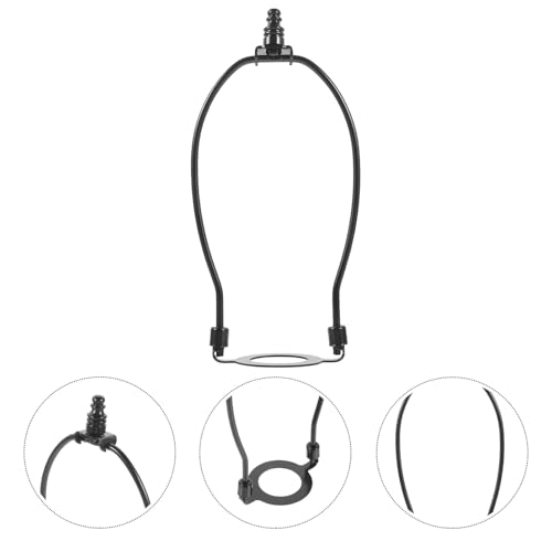 Uonlytech Lampenharfe Lampenschirm Halterung Sockel Lampenzubehör für Steh Tischlampen DIY Beleuchtung Stabil Langlebig Einfach zu Montieren von Uonlytech