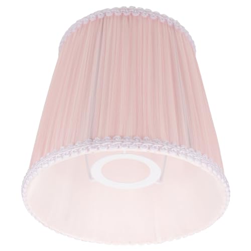 Uonlytech Stoff Lampenschirm Für Tischlampe Vintage Lampenabdeckung Aus Robustem Material Sanftes Licht Für Schlafzimmer Und Wohnzimmer Dekoration von Uonlytech