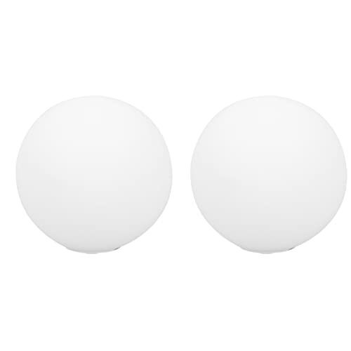 Uonlytech Lampenschirm Lichtabdeckungen Für Deckenleuchten Kronleuchter 2er- Pack Milchglaskugeln Milchglaslampenschirm Glaskugel Lichtschirmersatz Milchglaslichtabdeckung Ersatzschirm: 8 cm Leuchter von Uonlytech