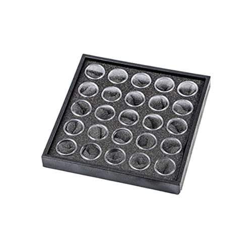 Uonlytech Manicure Strasssteine Aufbewahrungsbox Fächer Schmuck Organizer Kunststoffbox Leicht für DIY Nageldekoration und Schmuckaufbewahrung von Uonlytech
