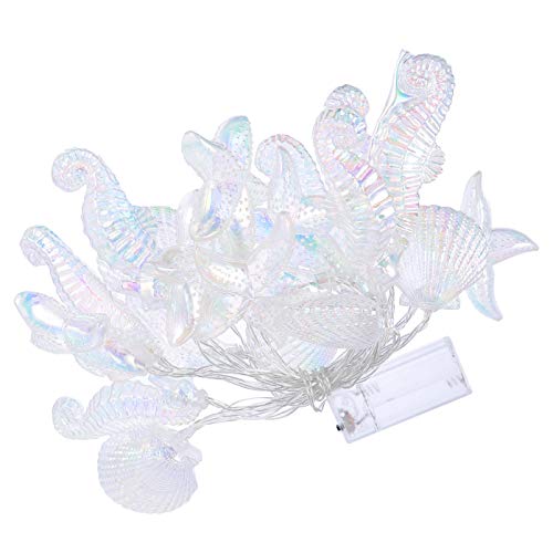 Uonlytech Meer Tier String Lichter Seepferdchen Sea Star Conch Lichterkette 20 LEDs Seil Lichter Nautical Strand Themed Party Decor für Geburtstag Baby Dusche Warm Weiß Uonlytech Meer Tier String Lichter Seepferdchen Sea Star Conch Lichterkette 20 LEDs Seil Lichter Nautical Strand Themed Party Decor für Geburtstag Baby Dusche Warm Weiß von Uonlytech