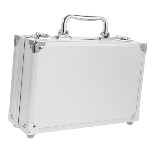 Uonlytech Metallkoffer, Tragbarer Werkzeug-aufbewahrungskoffer, Mehrzweck-tragebox, Gadget-werkzeughalter von Uonlytech